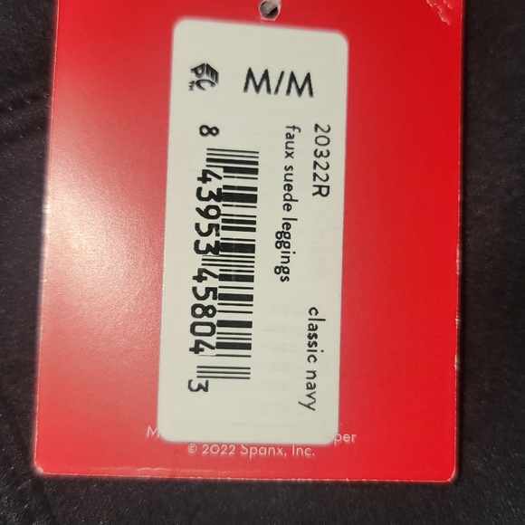 High Waist Faux Suede Leggings - Picture 4 of 9